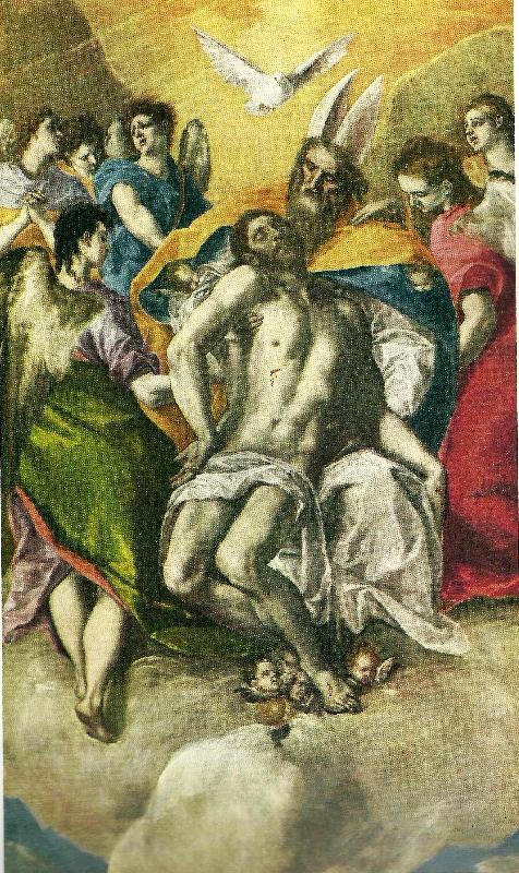 El Greco holy trinity china oil painting image